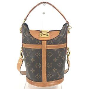 LOUIS VUITTON M43587 Monogram Duffel Bag 2WAY Bag Pochette Hand Bag Shoulder Bag